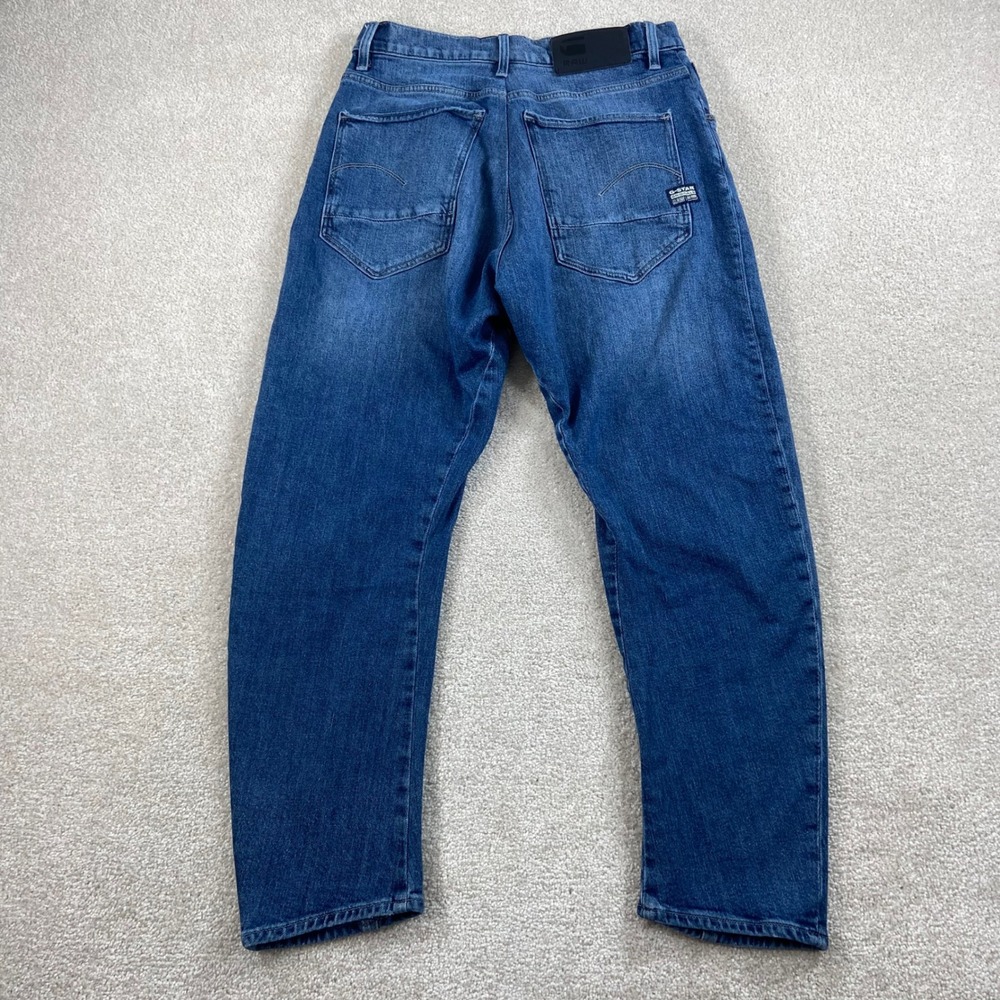 G-Star Raw Arc 3D Boyfriend Women 27/30 Blue Medium Wash Tapered Denim Jeans